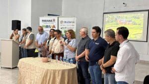 Reunião do Território Vale do Ivaí realizada no Centro de Eventos de Jardim Alegre com lideranças regionais