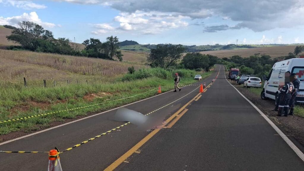 Motorista morreu em acidente na PR-451 entre Grandes Rios e Cruzmaltina