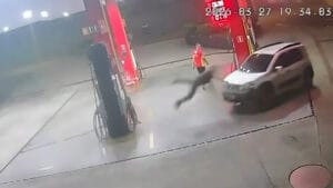 Homem é atropelado após discussão em posto de combustíveis em Londrina