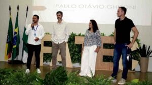 Arquiteto e engenheiro participam de aula magna na Fatec Ivaiporã com acadêmicos