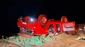 Acidente com caminhonete na PR-471 deixa dois mortos em Três Barras do Paraná