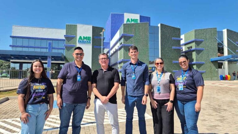 prédio do AME de Ivaiporã que será usado como campo de estágio pela Fatec