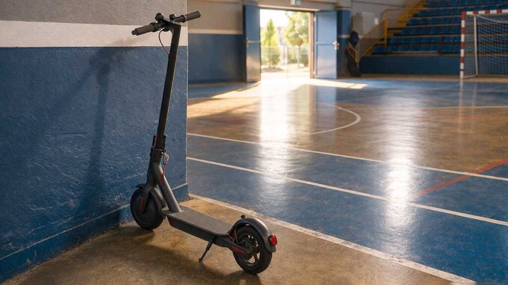 Imagem ilustrativa de , onde adolescente teve patinete furtado