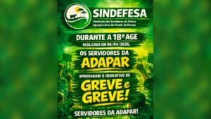 Servidores da Adapar em mobilização por reestruturação no Paraná