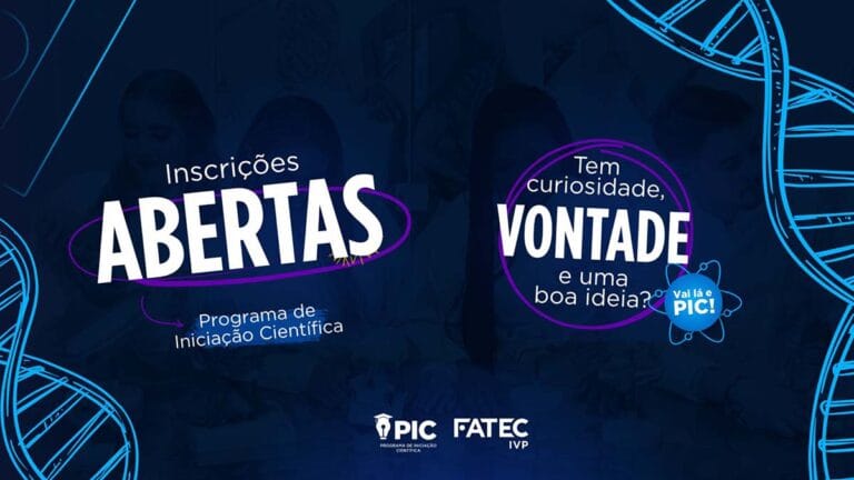 Fatec Ivaiporã abre inscrições para iniciação científica / Banner