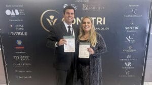 Professor Jader Kozan durante congresso jurídico sobre Tribunal do Júri em Curitiba