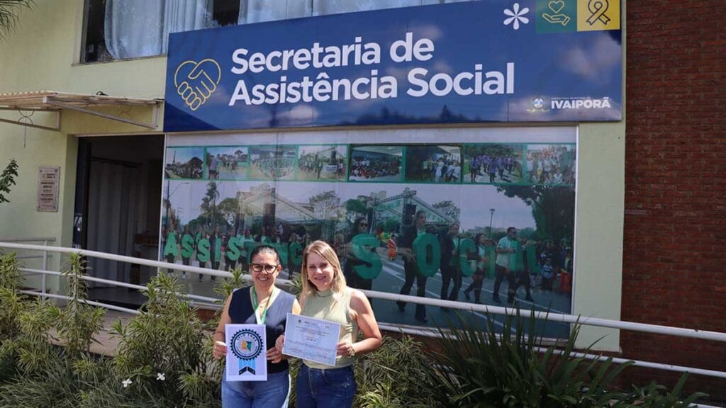 Ivaiporã conquista Selo FNAS 2025 por eficiência na gestão da assistência social