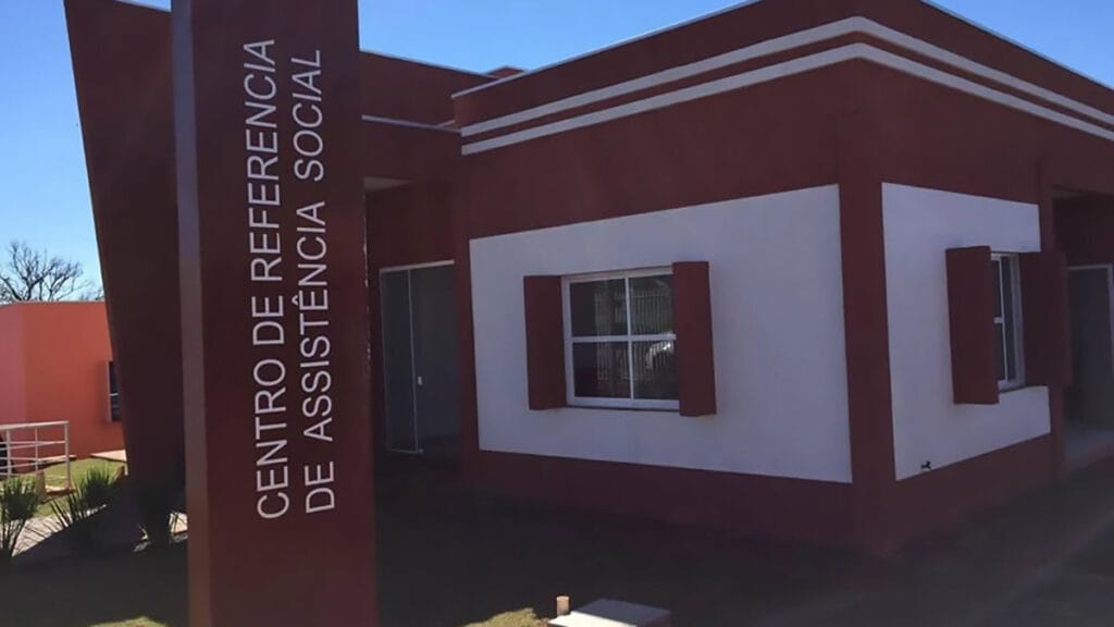 Fachada do CRAS de Godoy Moreira, no Vale do Ivaí, onde ocorreu atendimento citado em boletim da Polícia Militar