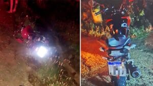 Acidente na PR-160 entre Congonhinhas e Nova Fátima envolveu duas motocicletas e deixou um morto