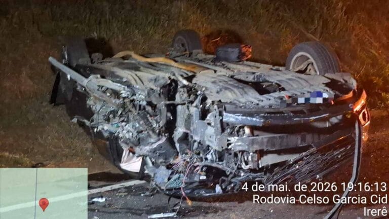 Colisão lateral na PR-445 entre Chevrolet Cruze e carreta matou motorista em Londrina