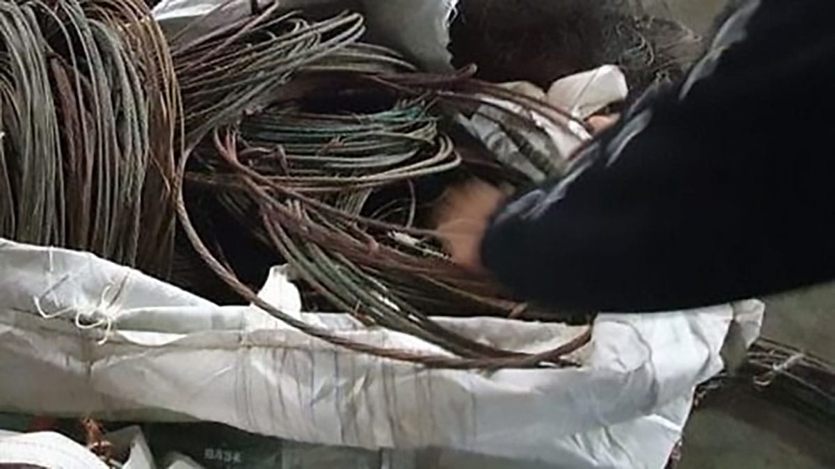 furto de fios de cobre em associação de Ivaiporã