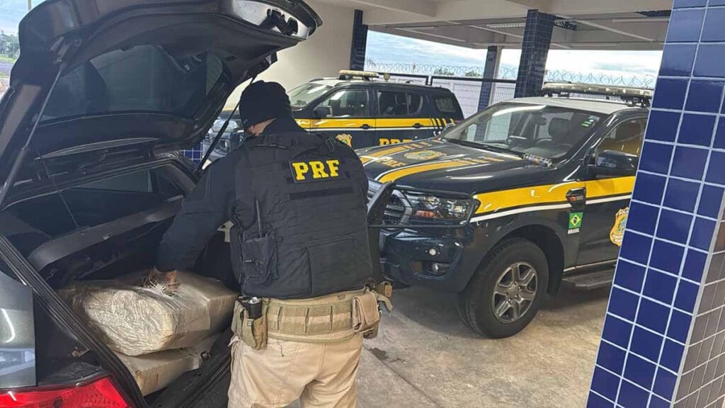 Drogas apreendidas pela PRF durante operações no Paraná