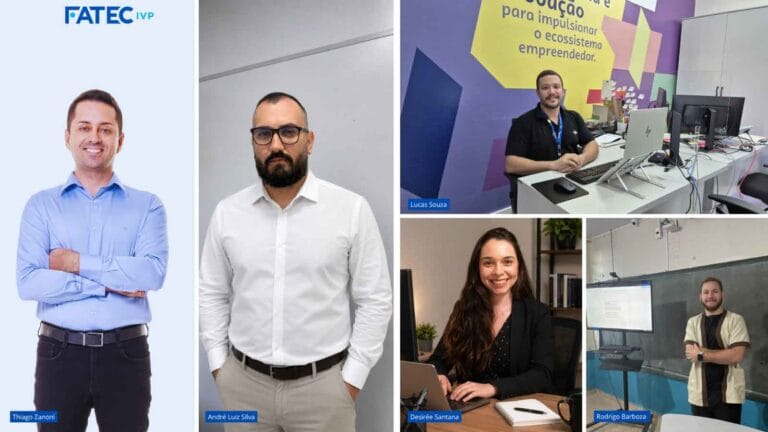 Banner Ambiente acadêmico da Fatec Ivaiporã durante período de vestibular para cursos tecnólogos