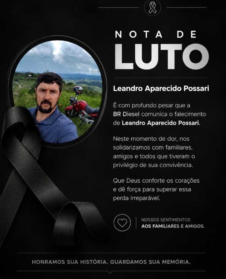 nota de pesar