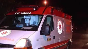 Sasmu durante atendimento de ocorrência em São João do Ivaí
