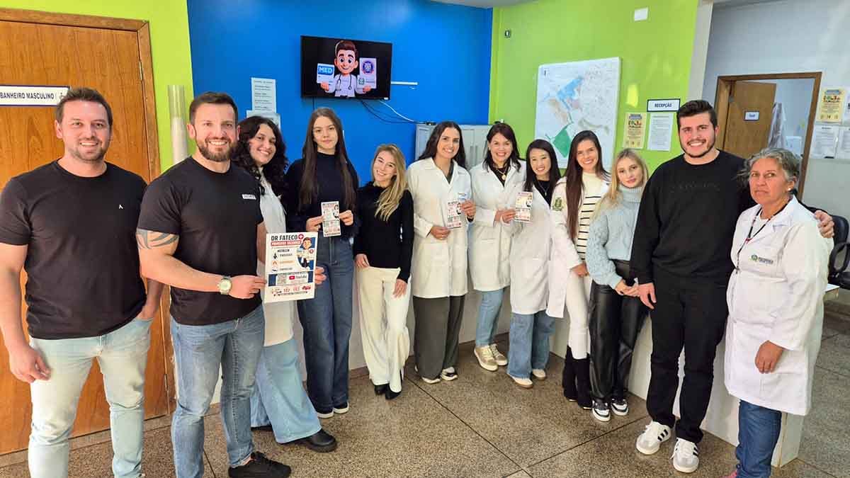 Acadêmicos de Medicina da Fatec Ivaiporã apresentam projeto Dr. Fateco na UBS Monte Castelo