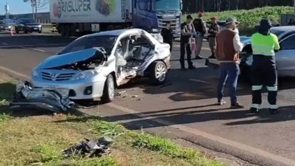 Acidente na PR-444, em Arapongas, causou a morte de Odese Lurdes Correia de Oliveira, de 77 anos