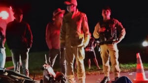 Equipes atendem acidente com vítima fatal na estrada entre Arapuã e Romeópolis