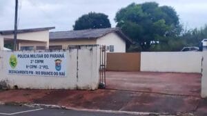 Guincho recolheu o veículo após acidente registrado em Rio Branco do Ivaí