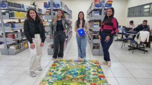 Acadêmicas de Pedagogia da Fatec Ivaiporã apresentam projeto SOS Terra a estudantes
