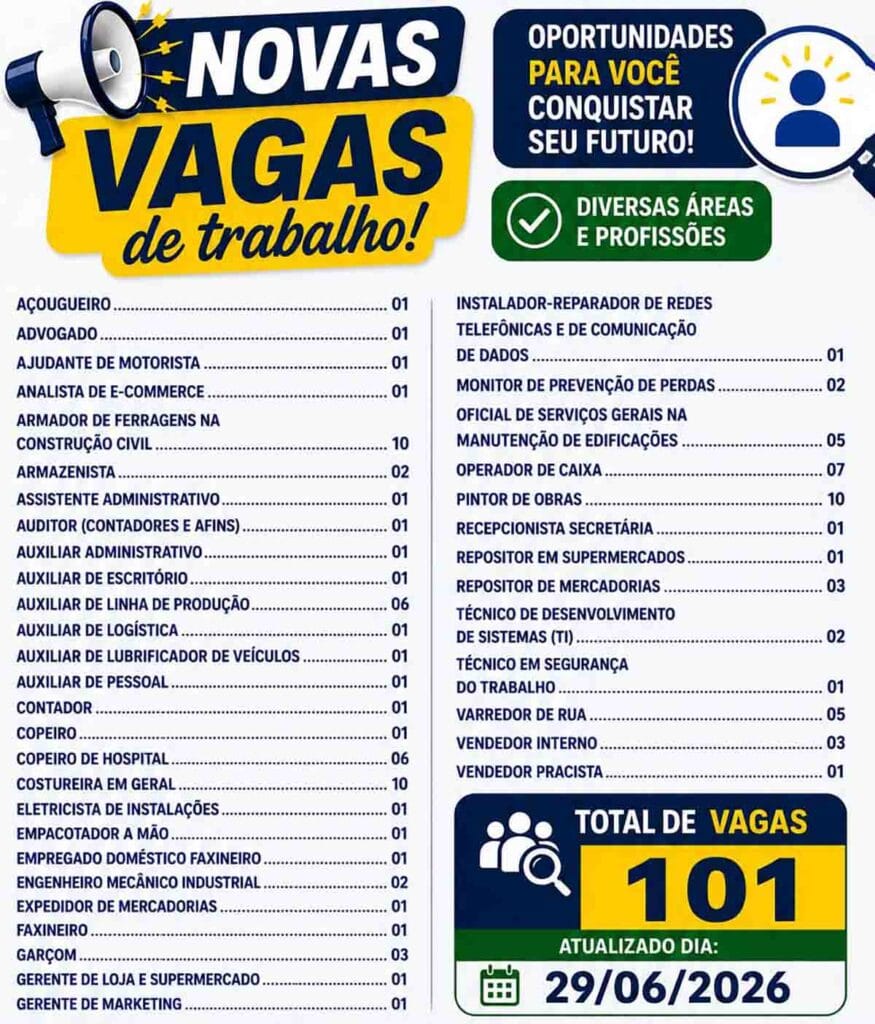 sine vagas empreso