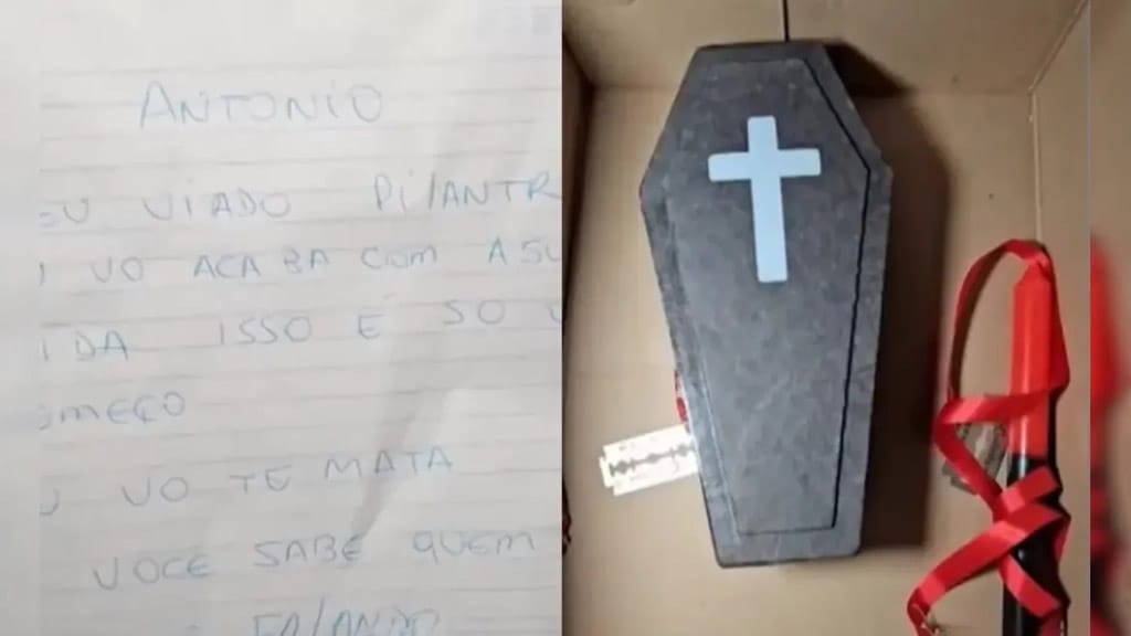 Ivan Maldonado / Notícias Online caixa ameaca vodu