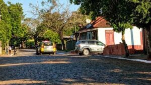 Local onde ocorreu o esfaqueamento que terminou com a morte de um homem em Ubaúna,