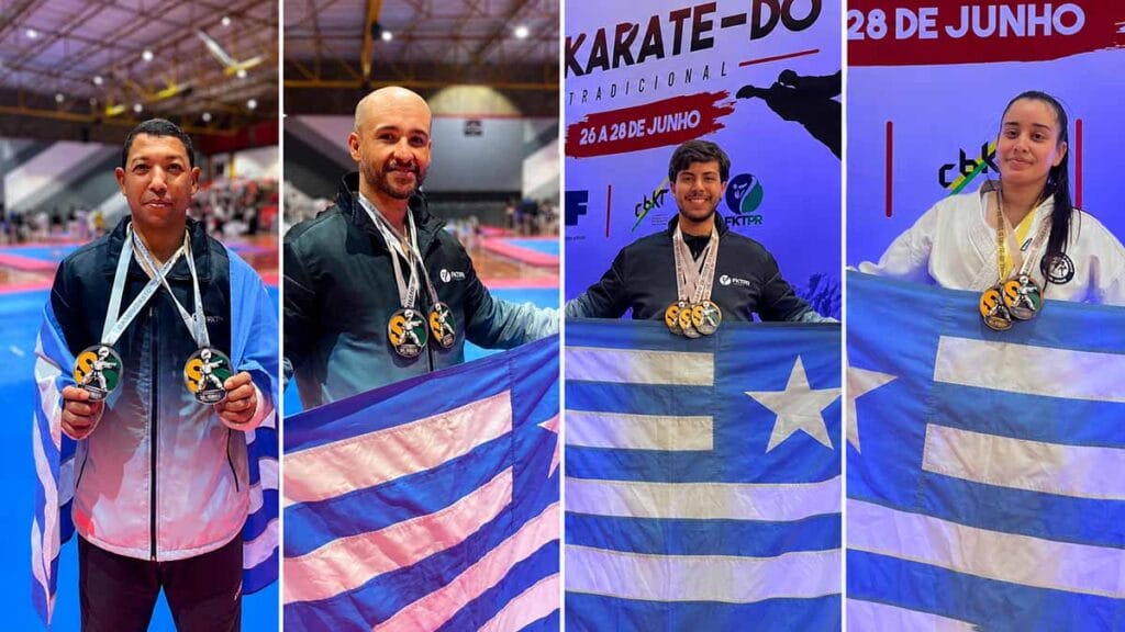 Quatro atletas do Projeto Karatê Jardim Alegre representarão o Paraná no Campeonato Brasileiro de Karatê-Do Tradicional 2026, em Curitiba
