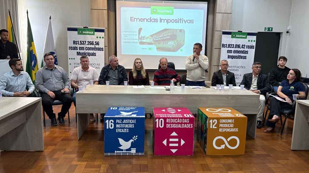Prefeitura de Ivaiporã presta contas de R$ 3,36 milhões destinados a entidades e anuncia Orçamento Participativo Prefeitura de Ivaiporã apresenta prestação de contas dos repasses às entidades e anuncia implantação do Orçamento Participativo.