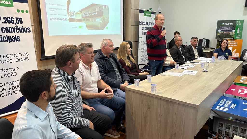 Prefeitura de Ivaiporã presta contas de R$ 3,36 milhões destinados a entidades e anuncia Orçamento Participativo Prefeitura de Ivaiporã apresenta prestação de contas dos repasses às entidades e anuncia implantação do Orçamento Participativo.