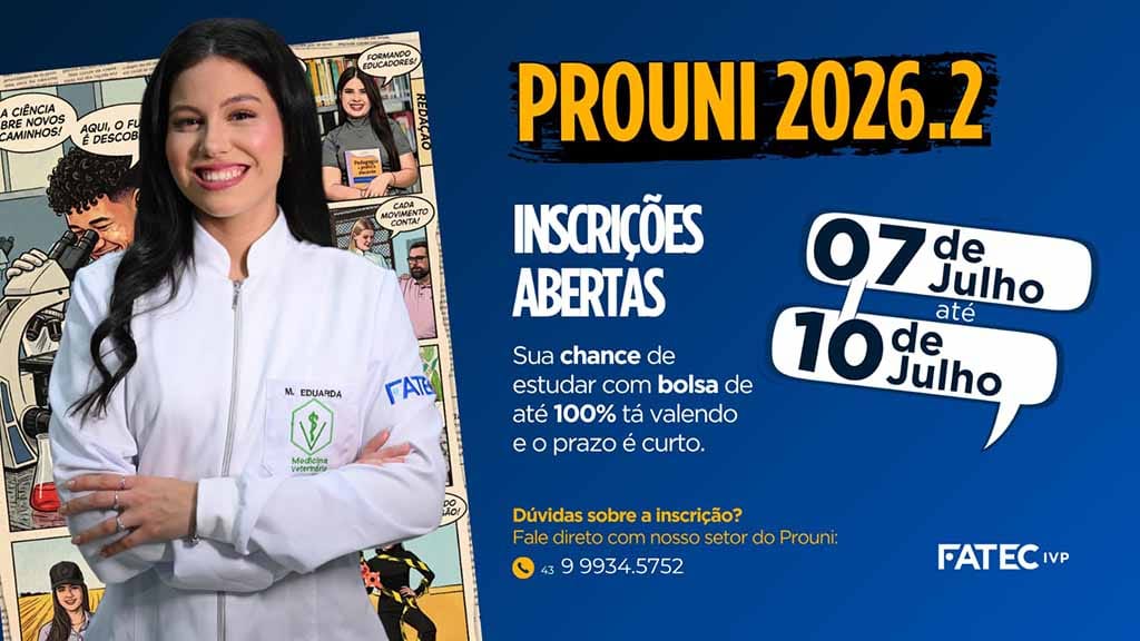 Ivan Maldonado / Notícias Online Fatec Ivaiporã, instituição que oferece bolsas de estudo pelo Prouni em cursos de graduação