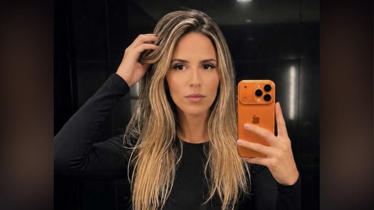 Veridiana Gaya Menin Machado Sate, de 40 anos, que morreu após ser baleada em um tiroteio em Campo Mourão.