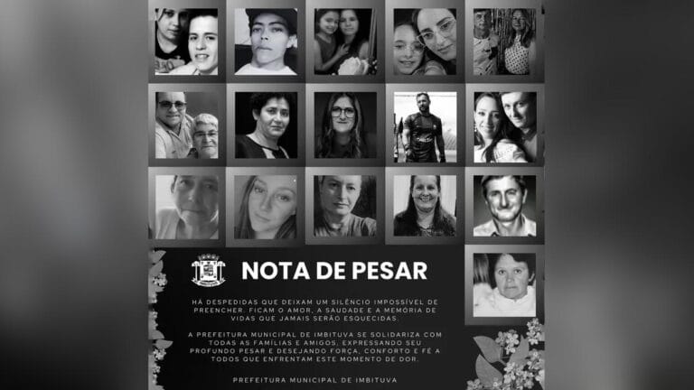 Prefeitura de Imbituva divulgou fotos e nomes das vítimas do acidente na BR-373.