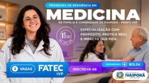Programa de Residência em Medicina de Família e Comunidade oferece 12 vagas em Ivaiporã.