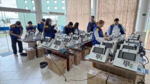 93ª Zona Eleitoral de Ivaiporã realiza lacração das urnas eletrônicas