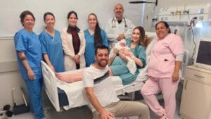 Felipe foi o primeiro bebê nascido na nova ala Materno-Infantil do Hospital Regional de Ivaiporã.