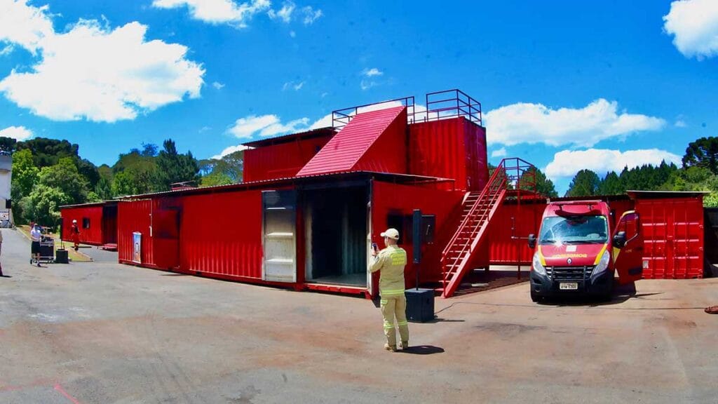 Bombeiros do Paraná inauguram Cidade do Fogo, centro de treinamento de R$ 4,3 milhões bombeiros cidade do fogo 3