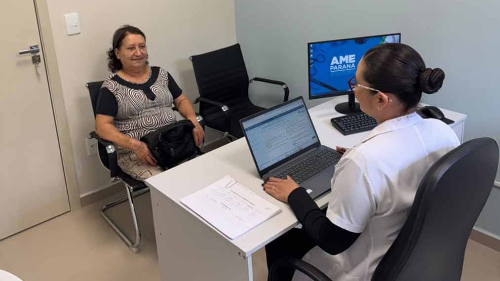 Ambulatório Médico de Especialidades (AME) de Ivaiporã, inaugurado em setembro para atender pacientes do Vale do Ivaí.