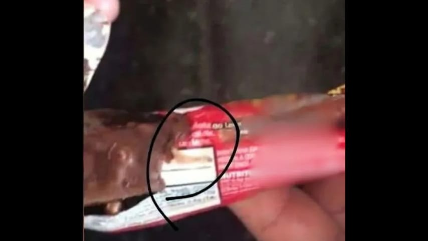Fabricante de chocolate pagará R$ 8 mil a família após caso de larvas vivas Chocolate contaminado por larvas em caso julgado pela Justiça de Santa Catarina.
