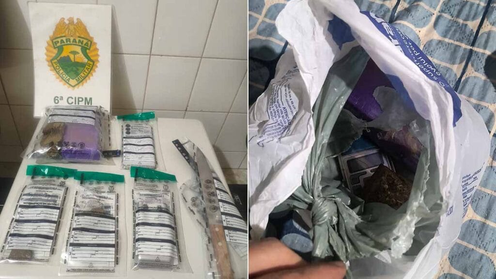 Rotam apreende maconha em Ivaiporã