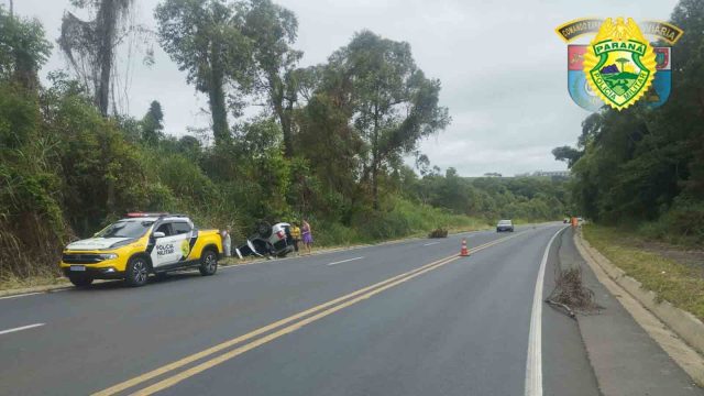 Acidente foi na sexta-feira / Foto: PRE