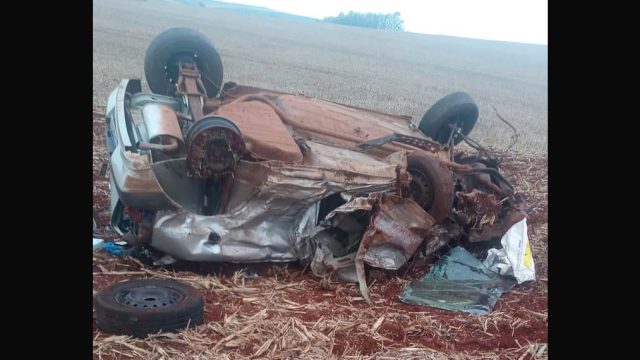 Acidente ocorreu na tarde deste sábado / Foto: Redes Sociais