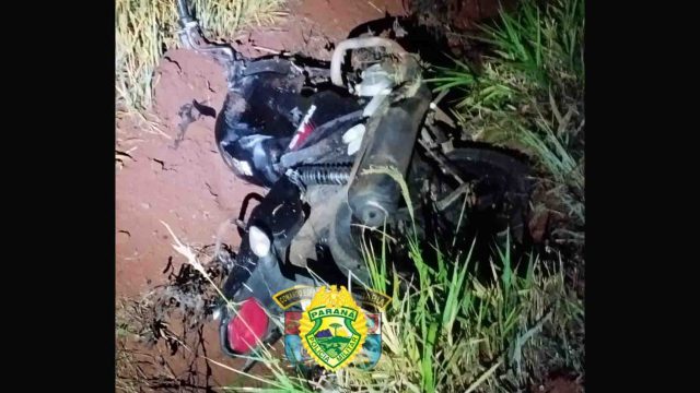 Acidente foi em Nova Fátima / Foto: PRE