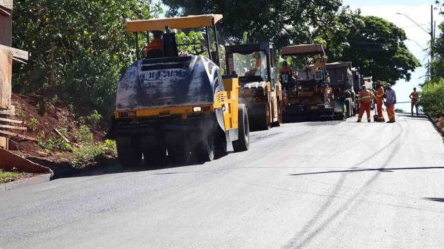 Obras em execução na cidade de Ivaiporã com foco em educação, saúde e infraestrutura