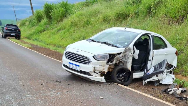 Acidente foi na PR-453
Foto: Blog do Berimbau