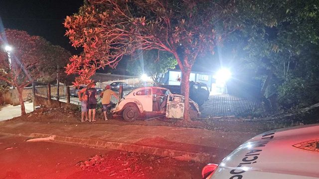 Acidente foi na noite de quinta-feira / Foto: Blog do Berimbau