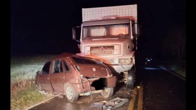 Acidente foi na madrugada deste domingo (8) / Foto: Reprodução