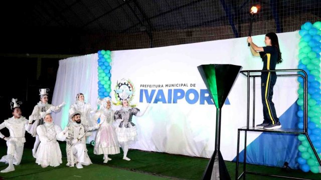 Ivaiporã abre Jogos Escolares com festa, emoção e ginásio lotado / Foto: Assessoria de Imprensa