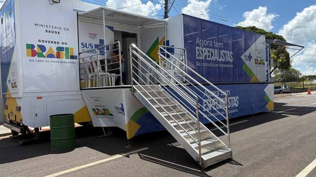 Carreta do Ministério da Saúde acelera exames em Ivaiporã/Foto: Ivan Maldonado