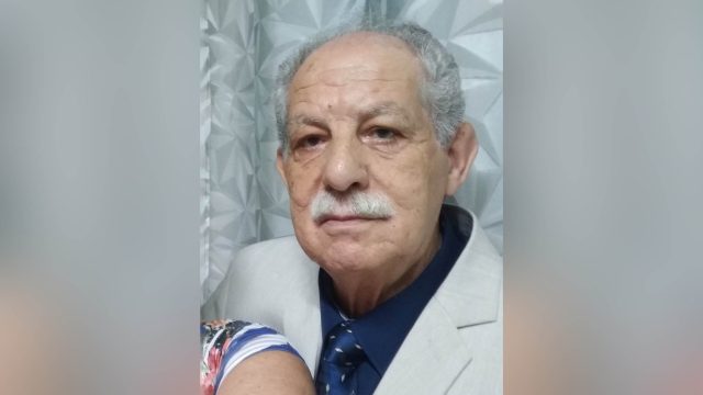 Benedicto Aparecido de Oliveira, 83 aos / Foto: Arquivo da Familia